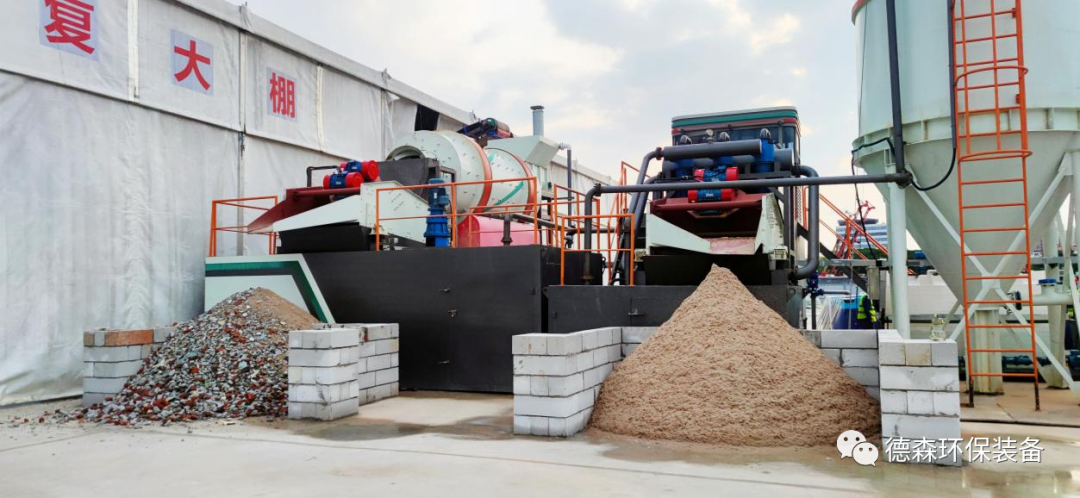 撬裝式土壤淋洗設(shè)備案例現(xiàn)場