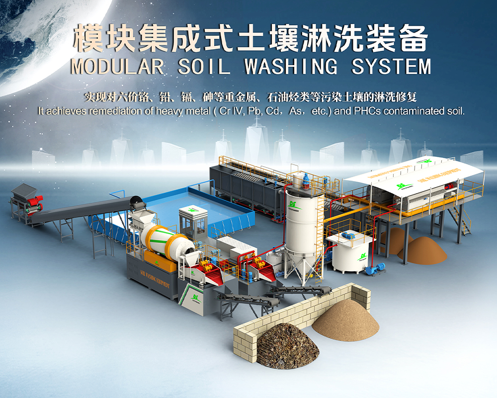 德森模塊化集成式土壤淋洗設備