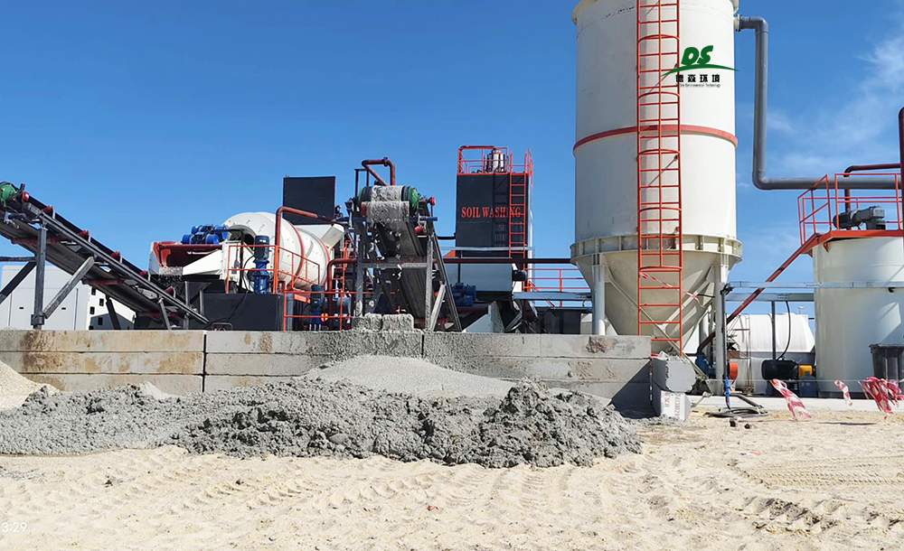 德森油污染土壤淋洗設備