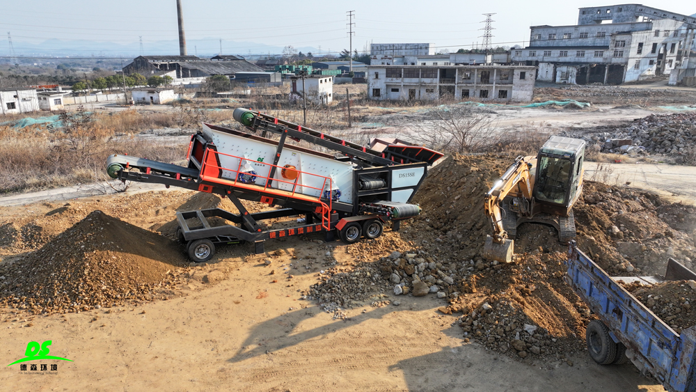 德森環(huán)境篩分車(chē)