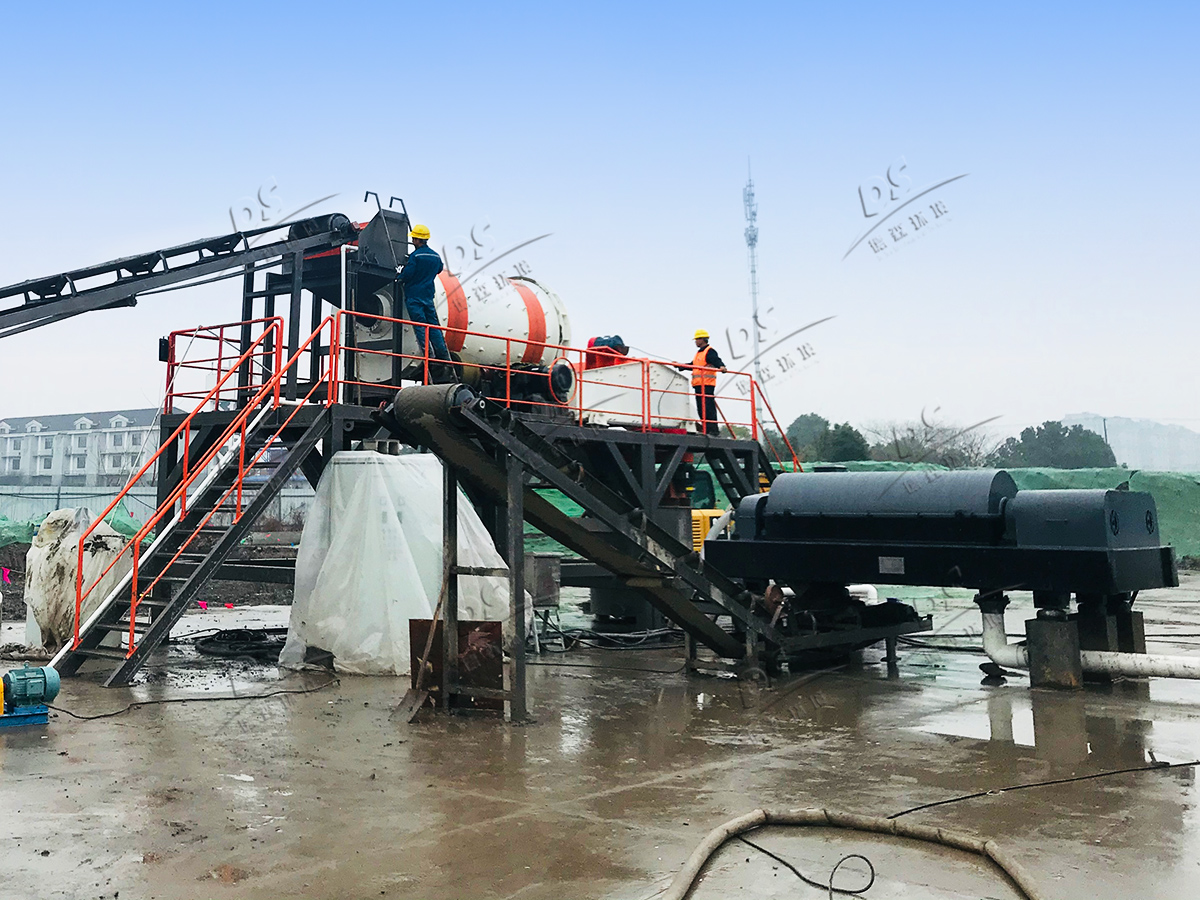 土壤淋洗修復現場